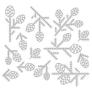 Scor-Pal Tim Holtz Thinlits Die Set 13PK - Pine Patterns
