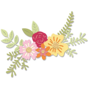 Sizzix  Thinlits Die Set 15PK - Floral Cluster