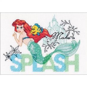 Dimensions  Disney Princess Counted Cross Stitch Kit - Little Mermaid