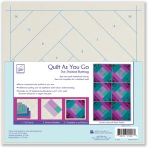 June Tailor QAYG - London Labyrinth Quilt - 6 blocks per pack