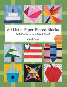 C&T Publishing  50 Little Paper-Pieced Blocks