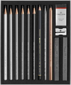 Caran d'Ache Graphite Line Sketching Set 14pce