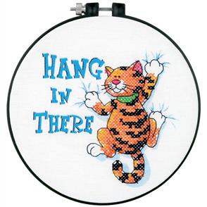 Dimensions  Learn-A-Craft Cross Stitch Kit - Hang in There