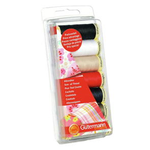Gutermann Sew All Set 100m – 7 Spools Neutrals
