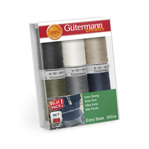 Gutermann Extra Strong Thread Set – 6 reels