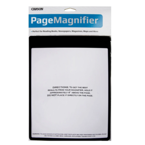 Carson MagniSheet Deluxe Framed Page Magnifier 10.75"X8.25"
