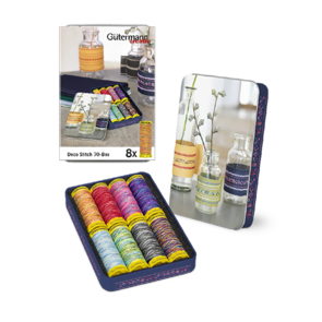 Gutermann Deco Stitch Box Set 70m – 8 Spools