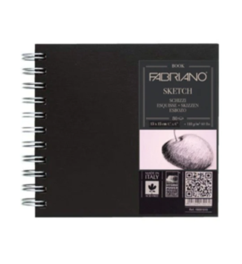 Fabriano Hardcover Sketchbook, Square, 110gsm