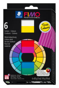 FIMO Professional 6 Asst Colours
