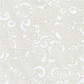 Nutex Kiwiana Fabric - Moko - Ivory