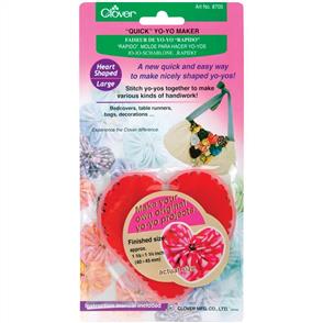 Clover Quick Yo-Yo Maker - Heart Large