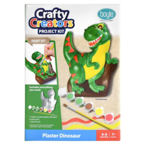 Boyle Crafty Creators Plaster Set - Dinosaur