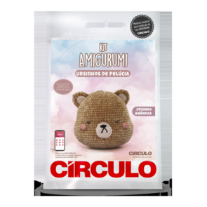 Circulo Amigurumi Kit (TEDDY BEARS) #1 Amendoa