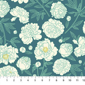 Northcott * 90314-65 TEAL MULTI