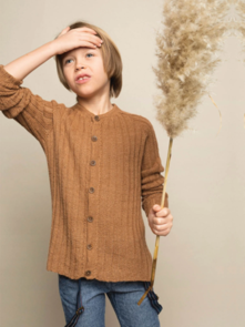 Sandnes Garn Knitting Pattern - Cardigan in Ribbing