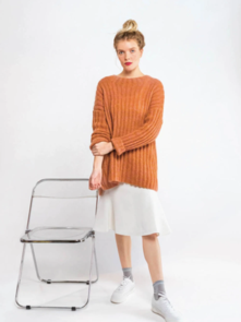 Sandnes Garn Knitting Pattern - Sailor Sweater in Ribbing - No. 5