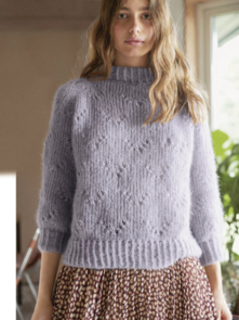 Sandnes Garn Knitting Pattern - Poppy Sweater