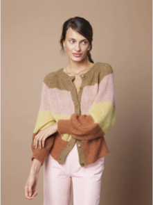 Sandnes Garn Knitting Pattern - Airy Palette Cardigan - No. 6