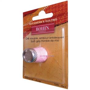 Bohin Silicone Thimble with Steel Top - Small