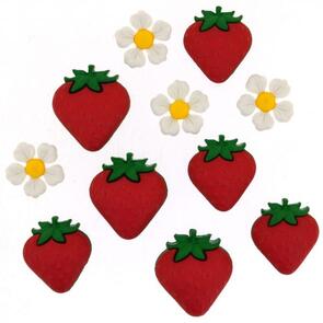 Dress It Up Embellishments - Fresh Strawberries