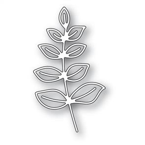 Memory Box  Dies - Scribble Leafy Branch Outline