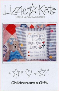 Lizzie Kate Cross Stitch Chart - Children are a Gift #037