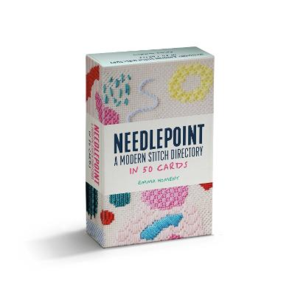 DAVID & CHARLES Needlepoint: Modern Stitch Directory in 50 Cards