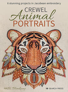 Search Press Crewel Animal Portraits - Hazel Blomkap