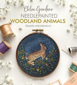 Search Press Chloe Giordano Needlepainted Woodland Animals