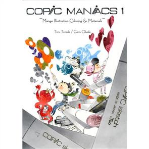 Copic MANIACS 1 Manga Illustration Colouring & Materials