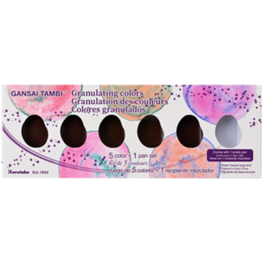 KURETAKE GANSAI TAMBI ”Granulating Colors” 5 colors set