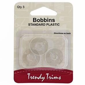 Trendy Trims  Bobbins Standard Plastic