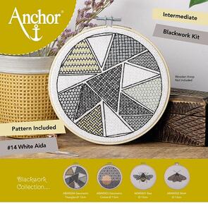 Anchor Essentials Kit: Blackwork - Geometric Triangles