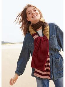 Lana Grossa Pattern / Kit - Cool Wool Big - Womens Scarf (0155)