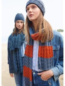 Lana Grossa Pattern / Kit - Cool Wool - Womens Scarf (0039)