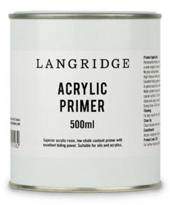 Langridge Artist Acrylic Primer White