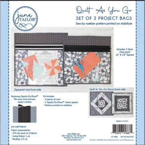 June Tailor Project Bag Kit (2/Pack) - with Zippity-Do-Done