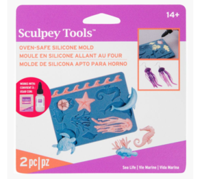 Sculpey Oven-Safe Molds: Sea Life