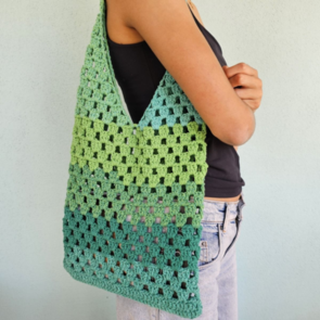 Hoooked Wavy Blends: Aqua Bag