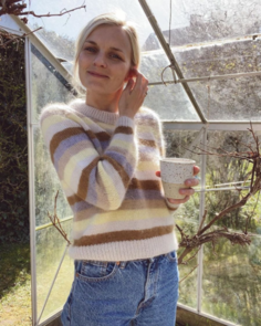 Petite Knit Aros Sweater - Knitting Pattern