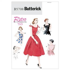 Butterick Pattern 5708 Misses' Dress