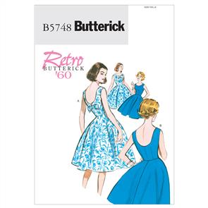 Butterick Pattern 5748 Misses'/Misses' Petite Dress