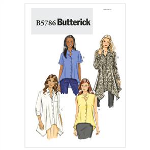 Butterick Pattern 5786 Misses' Shirt
