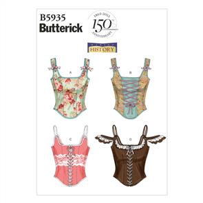 Butterick Pattern 5935 Misses' Corset