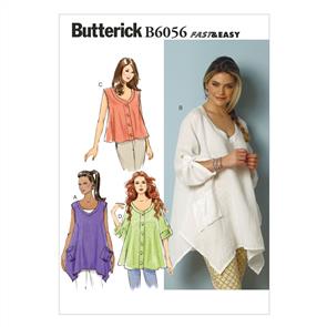 Butterick Pattern 6056 Misses' Top