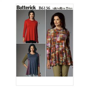 Butterick Pattern 6136 Misses' Tunic