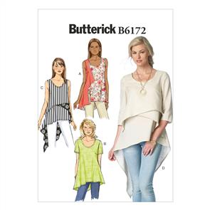 Butterick Pattern 6172 Misses' Top and Tunic