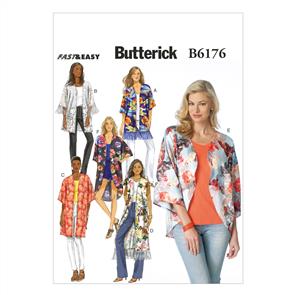 Butterick Pattern 6176 Misses' Kimono