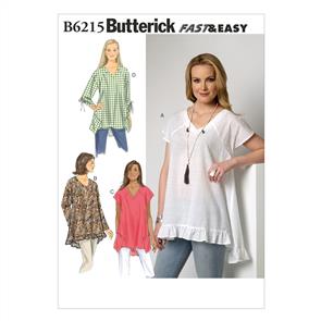 Butterick Pattern 6215 Misses' Top