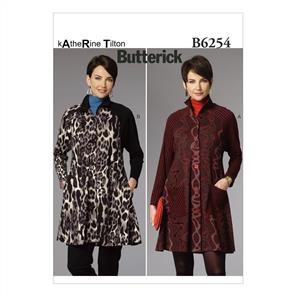 Butterick Pattern 6254 Misses' Coat Dress